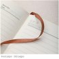 200 Pages Ruled Paper Notebook with Password Lock for Boys & Girls Leather Cover
