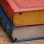 Vintage Faux Leather Unlined Notebook Blank Paper Journal Sketchbook, 416 Pages