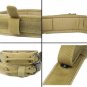 Heavy Duty Tactical K9 Dog Collar with Metal Cobra Buckle,D Ring,Hook and Hanlde