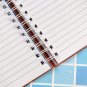 B5 Hardcover Wirebound 5 Subject Notebook Spiral Journal 200 Pages Lined Paper