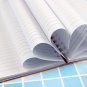 B5 Hardcover Wirebound 5 Subject Notebook Spiral Journal 200 Pages Lined Paper