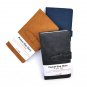 Faux Leather Pocket Size Diary Undated Journal 200 Pages Lined Paper for Writing