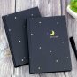Black Notebook and Pen Set for Artist: Black Blank Paper Notebook, Metallic Pens