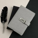 Locking Leather Journal for Boys and Girls, A5 Size 260 Pages Diary Book NotePad