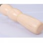 Long Tooth Undercoat Dog Rake Grooming Brush with Wood Handle for Long Hair Pet