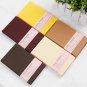 Fabric Cover Pocket Size Classic Notebook 192 Pages Lined Paper, 3.3" X5.5"