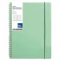 Pack of 10 A5 Spiral Paper Notebook College Ruled Wirebound Journal 80 Leaves