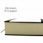 A5 Soft Leather Blank Page Notebook 512 Pages Unlined Journal Sketchbook, 100gsm