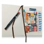 A5 Soft Leather Blank Page Notebook 512 Pages Unlined Journal Sketchbook, 100gsm