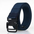 38mm Wide Men's Elastic Stretch Woven Belts No Holes Causal Belt for Jeans