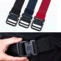 38mm Wide Men's Elastic Stretch Woven Belts No Holes Causal Belt for Jeans
