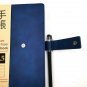 408 Pages Faux Leather Lined Paper Notebook with Magnetic Closure and Pen Loop