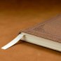 Vintage Style Notebook Soft Leather Wide Lined Journal 192 Pages for Writing, A5