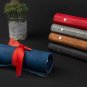 Large A4 Faux Leather Refillable Notebook 6-Ring Binder Spiral Diary, 140 Pages