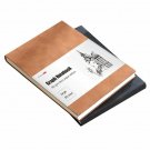 Soft Leather Cover Graph Paper Notebook for Drawing,Math, Notes; 260 Pages, B5