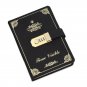 Faux Leather Cover Lined Paper Notebook with Combination Lock for Boys 260 Pages