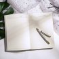 Very Thick Marble Notebook Ruled Paper Leather Cover A5, 720 Lined Pages Journal