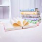 Very Thick Marble Notebook Ruled Paper Leather Cover A5, 720 Lined Pages Journal