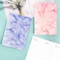 Very Thick Marble Notebook Ruled Paper Leather Cover A5, 720 Lined Pages Journal
