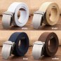 Big and Tall Men's Belts for Jeans or Shorts Casual Canvas Waist Belt, Cuttable