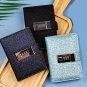 Lock Journal Combination Lock Writing Travel Diary a7 Mini Notebook
