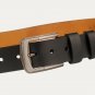 Full Grain Cow Leather Mens Belt for Jeans 1.3" Width Classic Casual Style
