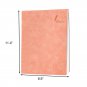 A4 Ruled Notebook,10mm ruled 25-line, 200 sheets, Pink
