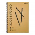 Large A4 Wirebound Sketchbook Blank Paper Notebook for Drawing (Pack of 2)