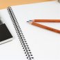 Large A4 Wirebound Sketchbook Blank Paper Notebook for Drawing (Pack of 2)