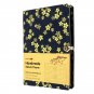 Sakura Fabric Binder Notebook 6 - Ring Refillable Dotted Notebook for Journaling