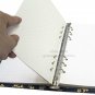 Sakura Fabric Binder Notebook 6 - Ring Refillable Dotted Notebook for Journaling