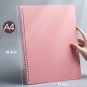 Pack of 6 Hardcover Big A4 Size Ring Notebook , Assorted Cover, 80 Sheets