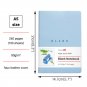 A5 Size Blank Page Notebook Comfort Soft Leather Cover 260 Pages Unlined Journal