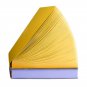 Big A4 Size Leather Notebook Extra Thick Color Edge Lined Paper Eco Write Pad
