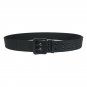 Tactical Men's Double Prong Casual Belt Double Holes Black Buckle 1.5 inch Width