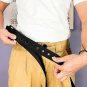 Casual Mens Webbing Belt for Jeans Prong Buckle 7 Holes Strap 1.5 inch Width