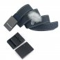 Classic Men's Webbed Belt for Jeans and Casual Wear Quick Release Metal Buckle