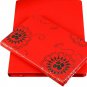 Pretty Red Cover Notebook for Journal Addict Red Blank Cardboard Paper, A5 & B5