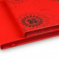 Pretty Red Cover Notebook for Journal Addict Red Blank Cardboard Paper, A5 & B5
