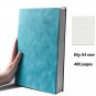 A4 Grid Paper Notebook Soft Leather 480 Pages Graph Paper Journal 8.3" X 10.6"
