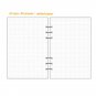 A5 Refill Paper for 6-Ring Binder Notebook Journal Planner Inserts, 90 Sheets