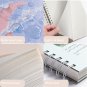 B5 Pink Hardcover Spiral Notebook 300 Pages 8mm Line Spacing Writing Journal