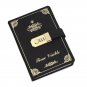 Faux Leather Cover Lined Paper Notebook with Combination Lock for Boys 260 Pages