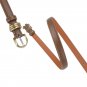 Women's Original Leather Belt for Jeans and Dresses Metal Loop Skinny Fit Size L