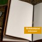 Refillable Leather Journal Travelers Notebook - 7.8" x 4.7" Traveler's Diary