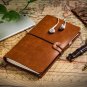 Refillable Leather Journal Travelers Notebook - 7.8" x 4.7" Traveler's Diary