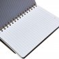 Pack of 3 Pink Soft Leather Spiral Notebook College Ruled for Back to School, A5