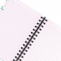 4 Subject HardCover Spiral Lined Notebook for Back to Schoool A5 Size, 240 Pages