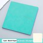 8 x 8 Soft Leather Cover Grid / Blank Paper Notebook Writing Journal 192 Pages