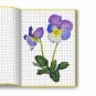 Extra Thick A5 Size Grid Paper Notebook 5mm Square Grid 100g Paper 300 Pages